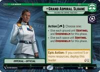 Grand Admiral Sloane - Holding the Empire Together (Hyperspace) - Ashes of the Empire - Star Wars: Unlimited card