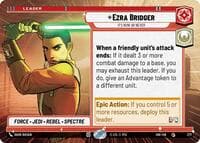 Ezra Bridger - It's Now or Never (Hyperspace) - Ashes of the Empire - Star Wars: Unlimited card