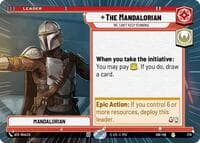 The Mandalorian - We Can't Keep Running (Hyperspace) - Ashes of the Empire - Star Wars: Unlimited card