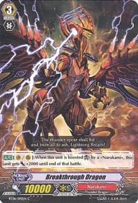 Breakthrough Dragon - BT06: Breaker of Limits - Cardfight Vanguard card