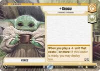 Grogu - Charming Companion (Hyperspace) - Ashes of the Empire - Star Wars: Unlimited card