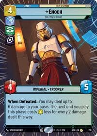 Enoch - Solemn Servant (Hyperspace) - Ashes of the Empire - Star Wars: Unlimited card
