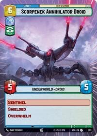 Scorpenek Annihilator Droid (Hyperspace) - Ashes of the Empire - Star Wars: Unlimited card