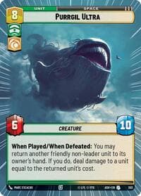 Purrgil Ultra (Hyperspace) - Ashes of the Empire - Star Wars: Unlimited card