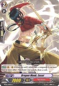 Dragon Monk, Ensei - BT06: Breaker of Limits - Cardfight Vanguard card