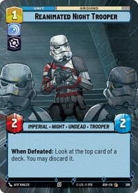 Reanimated Night Trooper (Hyperspace) - Ashes of the Empire - Star Wars: Unlimited card