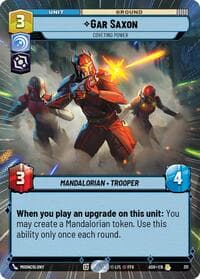 Gar Saxon - Coveting Power (Hyperspace) - Ashes of the Empire - Star Wars: Unlimited card