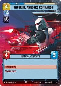 Imperial Armored Commando (Hyperspace) - Ashes of the Empire - Star Wars: Unlimited card