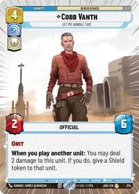Cobb Vanth - Let Me Handle This (Hyperspace) - Ashes of the Empire - Star Wars: Unlimited card