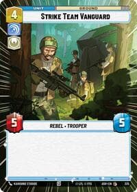 Strike Team Vanguard (Hyperspace) - Ashes of the Empire - Star Wars: Unlimited card