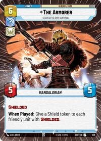 The Armorer - Secrecy is Our Survival (Hyperspace) - Ashes of the Empire - Star Wars: Unlimited card