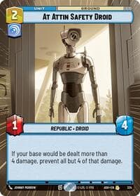 At Attin Safety Droid (Hyperspace) - Ashes of the Empire - Star Wars: Unlimited card