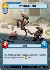 Pit Droid Team (Hyperspace) - Ashes of the Empire - Star Wars: Unlimited card