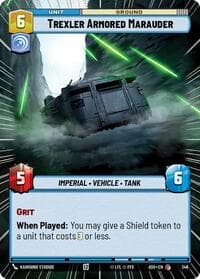Trexler Armored Marauder (Hyperspace) - Ashes of the Empire - Star Wars: Unlimited card
