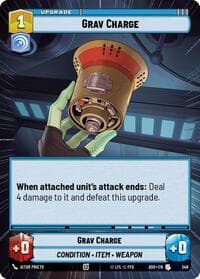 Grav Charge (Hyperspace) - Ashes of the Empire - Star Wars: Unlimited card