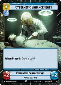 Cybernetic Enhancements (Hyperspace) - Ashes of the Empire - Star Wars: Unlimited card