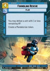 Foundling Rescue (Hyperspace) - Ashes of the Empire - Star Wars: Unlimited card