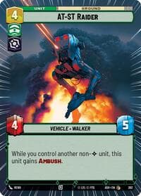 AT-ST Raider (Hyperspace) - Ashes of the Empire - Star Wars: Unlimited card