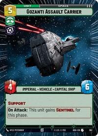 Gozanti Assault Carrier (Hyperspace) - Ashes of the Empire - Star Wars: Unlimited card