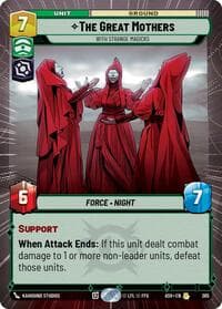 The Great Mothers - With Strange Magicks (Hyperspace) - Ashes of the Empire - Star Wars: Unlimited card