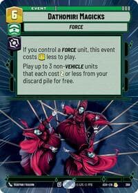 Dathomiri Magicks (Hyperspace) - Ashes of the Empire - Star Wars: Unlimited card