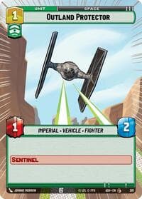 Outland Protector (Hyperspace) - Ashes of the Empire - Star Wars: Unlimited card