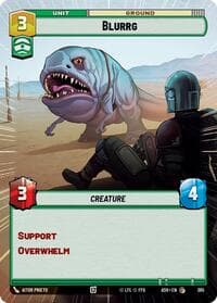 Blurrg (Hyperspace) - Ashes of the Empire - Star Wars: Unlimited card