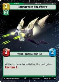 Consortium StarViper (Hyperspace) - Ashes of the Empire - Star Wars: Unlimited card