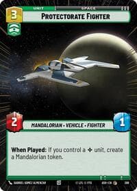 Protectorate Fighter (Hyperspace) - Ashes of the Empire - Star Wars: Unlimited card