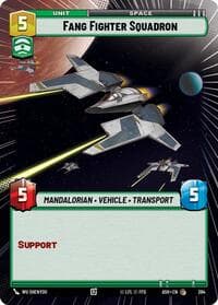 Fang Fighter Squadron (Hyperspace) - Ashes of the Empire - Star Wars: Unlimited card
