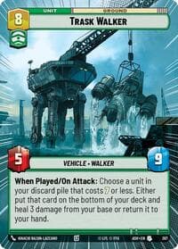 Trask Walker (Hyperspace) - Ashes of the Empire - Star Wars: Unlimited card
