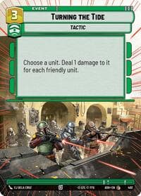Turning the Tide (Hyperspace) - Ashes of the Empire - Star Wars: Unlimited card