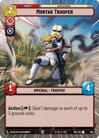 Mortar Trooper (Hyperspace) - Ashes of the Empire - Star Wars: Unlimited card