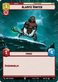 Alamite Hunter (Hyperspace) - Ashes of the Empire - Star Wars: Unlimited card