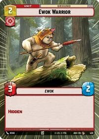 Ewok Warrior (Hyperspace) - Ashes of the Empire - Star Wars: Unlimited card