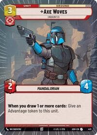 Axe Woves - Undaunted (Hyperspace) - Ashes of the Empire - Star Wars: Unlimited card
