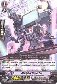 Almighty Reporter - BT06: Breaker of Limits - Cardfight Vanguard card