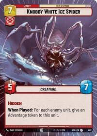 Knobby White Ice Spider (Hyperspace) - Ashes of the Empire - Star Wars: Unlimited card