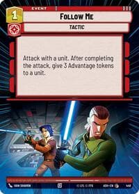 Follow Me (Hyperspace) - Ashes of the Empire - Star Wars: Unlimited card