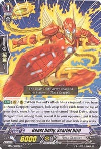 Beast Deity, Scarlet Bird - BT06: Breaker of Limits - Cardfight Vanguard card