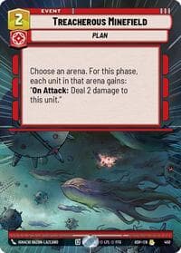 Treacherous Minefield (Hyperspace) - Ashes of the Empire - Star Wars: Unlimited card