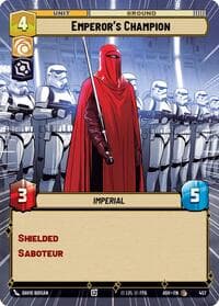 Emperor's Champion (Hyperspace) - Ashes of the Empire - Star Wars: Unlimited card