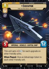 Executor - Final Destruction of the Alliance (Hyperspace) - Ashes of the Empire - Star Wars: Unlimited card