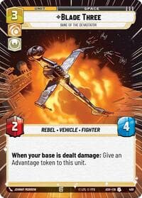 Blade Three - Bane of the Devastator (Hyperspace) - Ashes of the Empire - Star Wars: Unlimited card