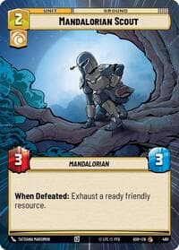 Mandalorian Scout (Hyperspace) - Ashes of the Empire - Star Wars: Unlimited card