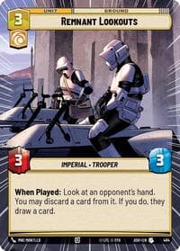 Remnant Lookouts (Hyperspace) - Ashes of the Empire - Star Wars: Unlimited card