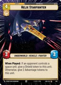 Helix Starfighter (Hyperspace) - Ashes of the Empire - Star Wars: Unlimited card