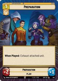 Preparation (Hyperspace) - Ashes of the Empire - Star Wars: Unlimited card