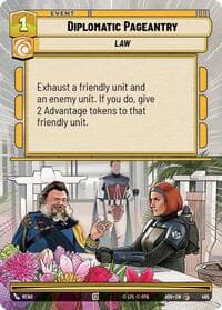 Diplomatic Pageantry (Hyperspace) - Ashes of the Empire - Star Wars: Unlimited card