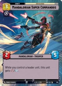 Mandalorian Super Commandos (Hyperspace) - Ashes of the Empire - Star Wars: Unlimited card